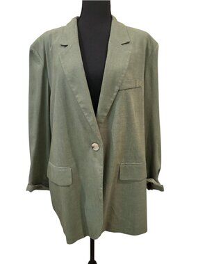 HEMA Linen blend blazer NWOT